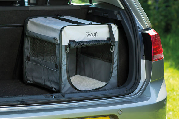 Henry Wag Folding Fabric Travel Pet Crate | 5 Sizes
