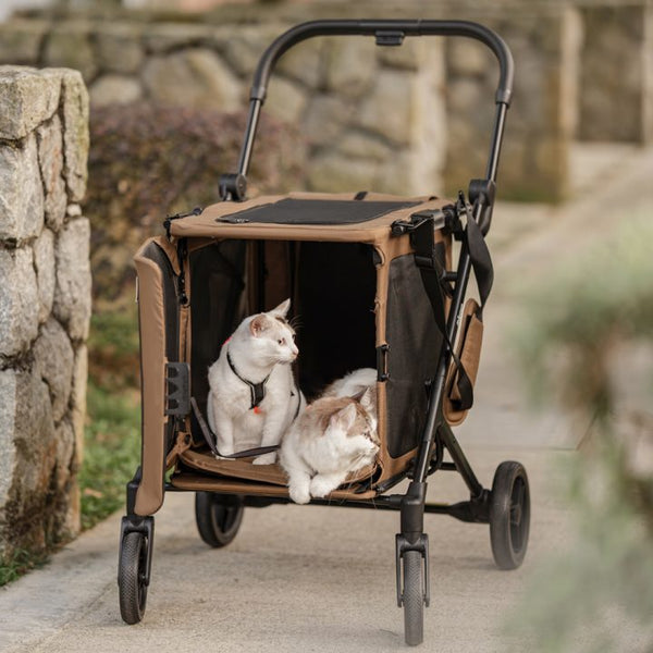 Ibiyaya BigBuddy 2-in-1 Pet Stroller and Crate