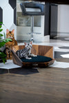 MISSOGNO Lotus American Walnut Orthopaedic Pet Bed