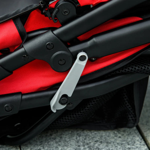 PawHut 164V 3-Wheel Dog Jogging Stroller