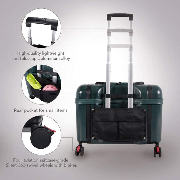 Ibiyaya Lavada Wheeled Pet Carrier | Airline-Approved