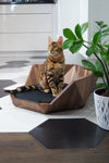 MISSOGNO Lotus American Walnut Orthopaedic Pet Bed