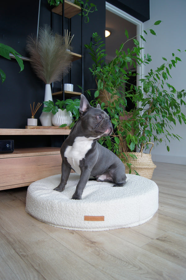 MISSOGNO Prestige Boucle Round Pet Bed