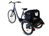 AddBike B-Back Box Pet | Tricycle Dog Bike Trailer Pet Strollers AddBike Silver Circle Pets