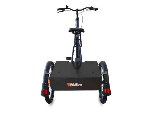 AddBike B-Back Box Pet | Tricycle Dog Bike Trailer Pet Strollers AddBike Silver Circle Pets