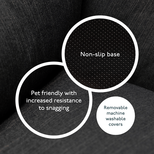 Baker & Bray Eco Luxe Orthopaedic Luxury Dog Bed Memory Foam Dog Bed Barker & Bray Silver Circle Pets