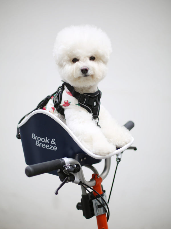 Brook & Breeze Canine Copilot Dog Bike Seat | Fittings Included