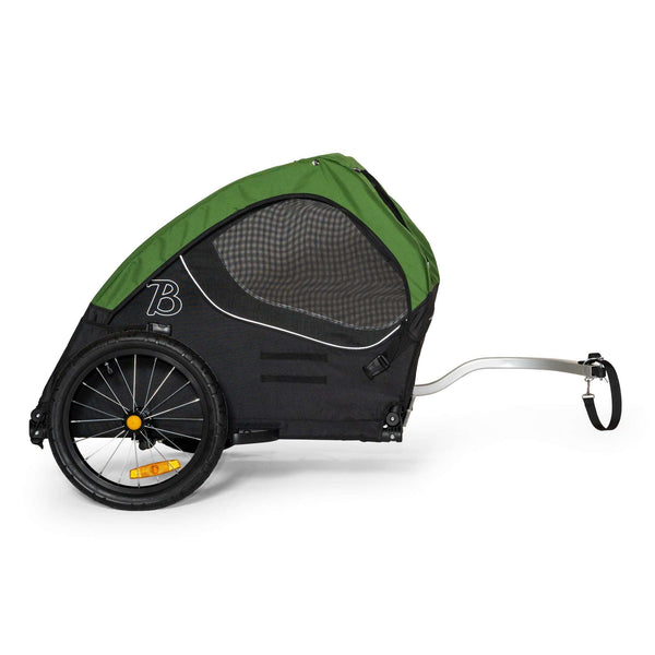 Burley Tail Wagon® Dog Bike Trailer Pet Trailer Burley Silver Circle Pets