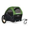 Burley Tail Wagon® Dog Bike Trailer Pet Trailer Burley Silver Circle Pets
