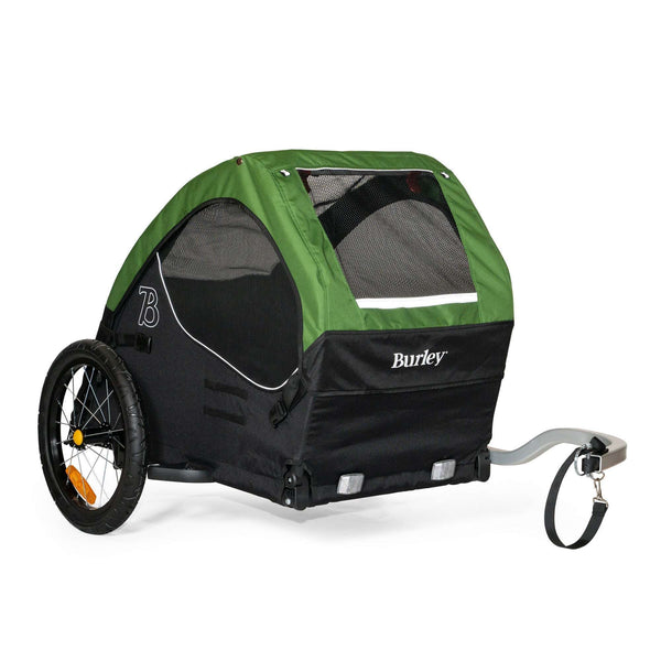 Burley Tail Wagon® Dog Bike Trailer Pet Trailer Burley Silver Circle Pets
