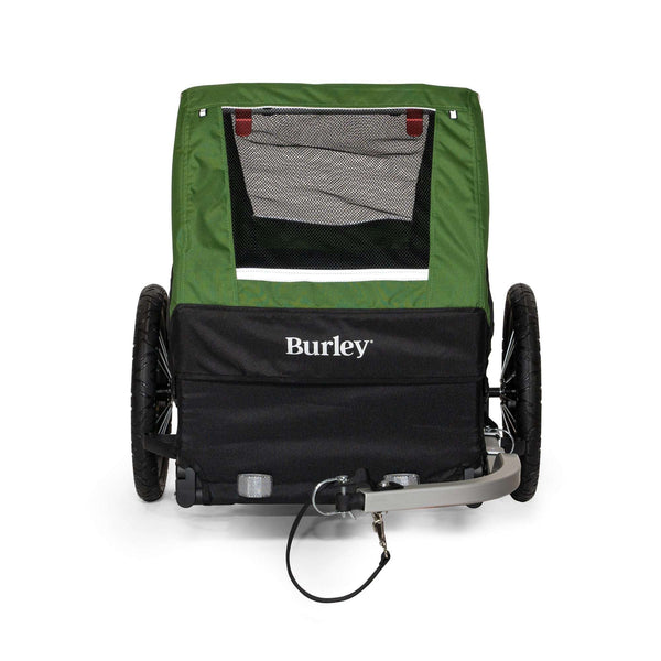Burley Tail Wagon® Dog Bike Trailer Pet Trailer Burley Silver Circle Pets