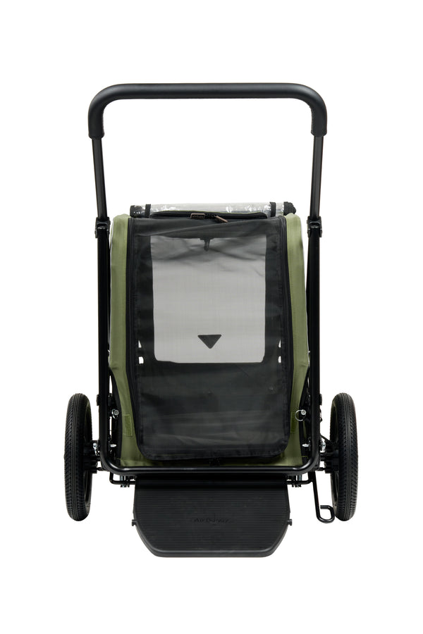 AirBuggy Cube Carriage Pet Cart | Integrated Ramp | Modular Roof