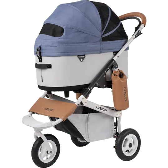 AirBuggy DOME 3 Brake Pet Stroller & Travel System | Handbrake | Slim Fold
