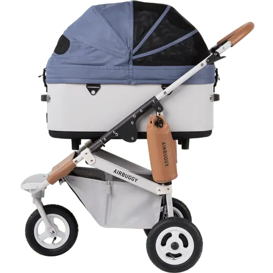 AirBuggy DOME 3 Brake Pet Stroller & Travel System | Handbrake | Slim Fold