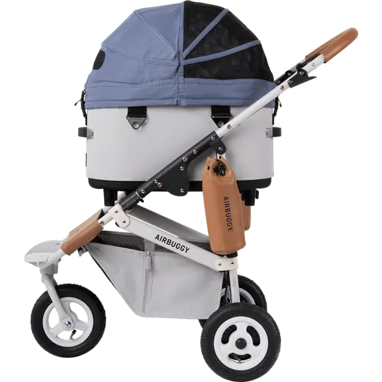 AirBuggy DOME 3 Brake Pet Stroller & Travel System | Handbrake | Slim Fold