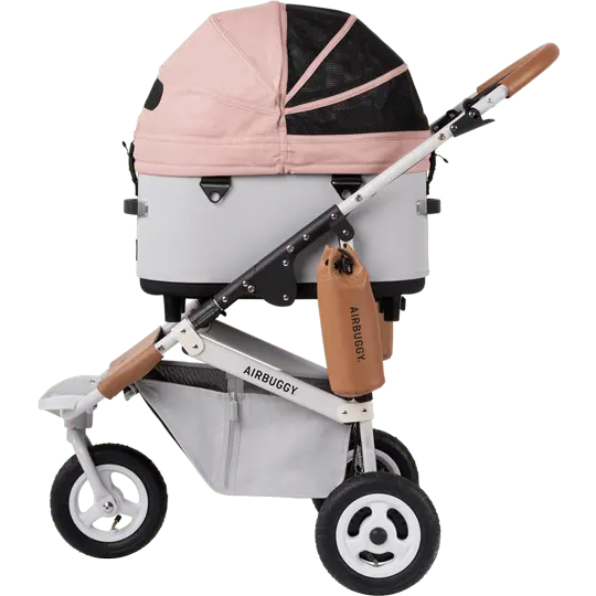 AirBuggy DOME 3 Brake Pet Stroller & Travel System | Handbrake | Slim Fold