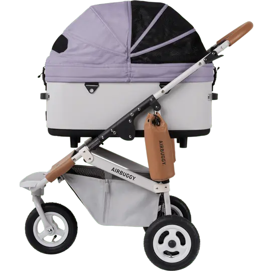 AirBuggy DOME 3 Brake Pet Stroller & Travel System | Handbrake | Slim Fold