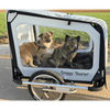 Doggy Tourer Boomer X Dog Bike TrailerDoggy Tourer Silver Circle Pets