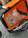 Doggy Tourer Idefix Small Dog Bike TrailerDoggy Tourer Silver Circle Pets