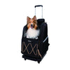 Ibiyaya Pet Carrier Folding 4 Wheel Trolley