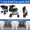 HPZ Pet Rover XL Stroller | Extra-Long Expandable Pet Strollers HPZ Pet Rover Silver Circle Pets