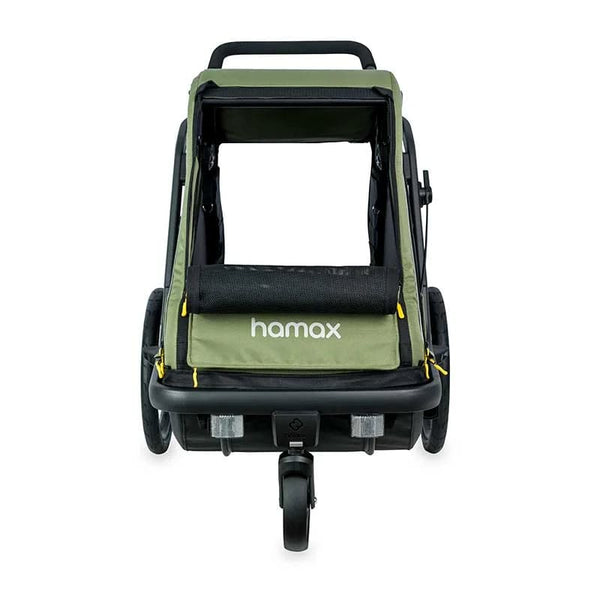 Hamax Pluto Multi-functional Dog Stroller & Dog Bike Trailer Pet Strollers Hamax Silver Circle Pets