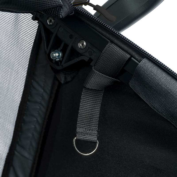 Hamax Pluto Multi-functional Dog Stroller & Dog Bike Trailer Pet Strollers Hamax Silver Circle Pets