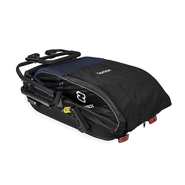 Hamax Pluto Multi-functional Dog Stroller & Dog Bike Trailer Pet Strollers Hamax Silver Circle Pets