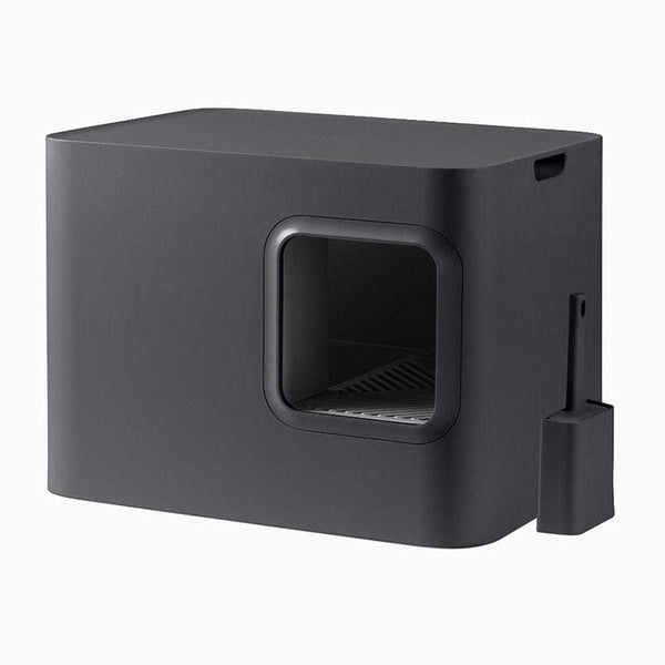 Hoopo Dome Cat Litter Box Cat Litter Box Hoopo Silver Circle Pets