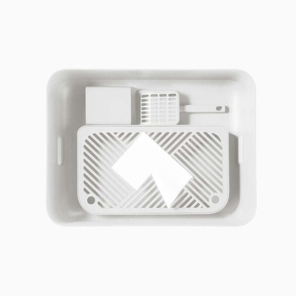 Hoopo Dome Plus Cat Litter Box Cat Litter Box Hoopo Silver Circle Pets