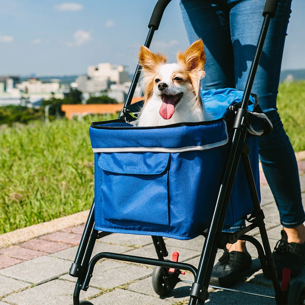 Ibiyaya Astro Go Lite Dog Pram Pet Strollers Ibiyaya Silver Circle Pets