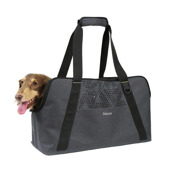 Ibiyaya Breezy Wanderer Dachshund Tote BagIbiyaya Silver Circle Pets
