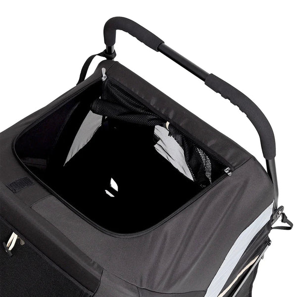 Ibiyaya Grand Cruiser Large Dog Stroller | + Exclusive Free Gift Pet Strollers Ibiyaya Silver Circle Pets