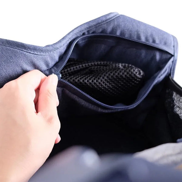 Ibiyaya Hug Pack Small Dog Chest Carrier Pet Carrier Ibiyaya Silver Circle Pets