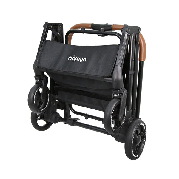 Ibiyaya JetPaw 3-in-1 Pet Stroller/Removable Airline-Approved Carrier | Expandable Rolling Pet Carrier-Backpack Pet Strollers Ibiyaya Silver Circle Pets