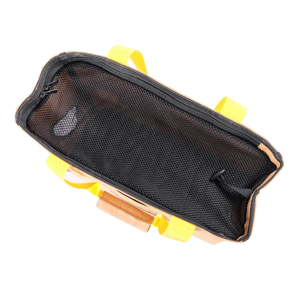 Ibiyaya Kraft Pa-purrr Canvas Pet Carrier Pet Carrier Ibiyaya Silver Circle Pets