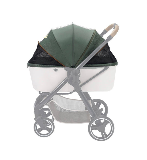 Ibiyaya Retro Luxe Dog Pram Spare Fabric Pet Stroller Replacement Part Ibiyaya Silver Circle Pets