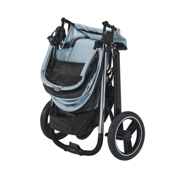Ibiyaya The Beast Dog Jogging Stroller | + Exclusive Free Gift Pet Strollers Ibiyaya Silver Circle Pets