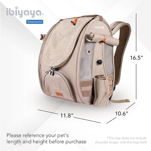 Ibiyaya Trackpack For Birds Pet Accessories Ibiyaya Silver Circle Pets