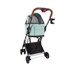 Ibiyaya Travois Tri-fold Pet Stroller & Travel System Pet Strollers Ibiyaya Silver Circle Pets