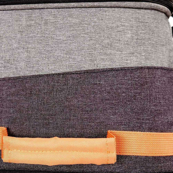 Ibiyaya Two-Tier Pet Backpack Pet Accessories Ibiyaya Silver Circle Pets