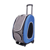 Ibiyaya® 4-in-1 Pet Carrier & Trolley Pet Accessories Ibiyaya Silver Circle Pets