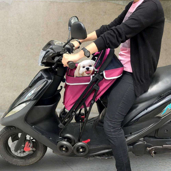 Ibiyaya® Astro Go Lite Dog Pram Pet Strollers Ibiyaya Silver Circle Pets