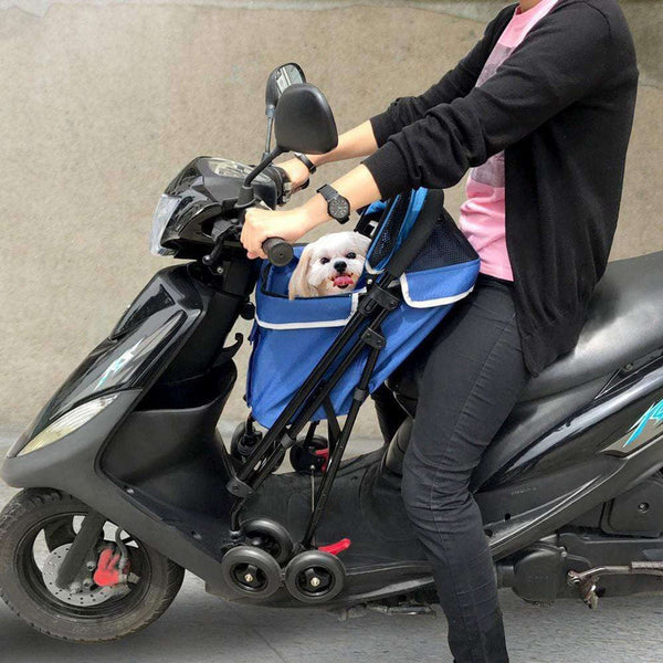 Ibiyaya® Astro Go Lite Dog Pram Pet Strollers Ibiyaya Silver Circle Pets