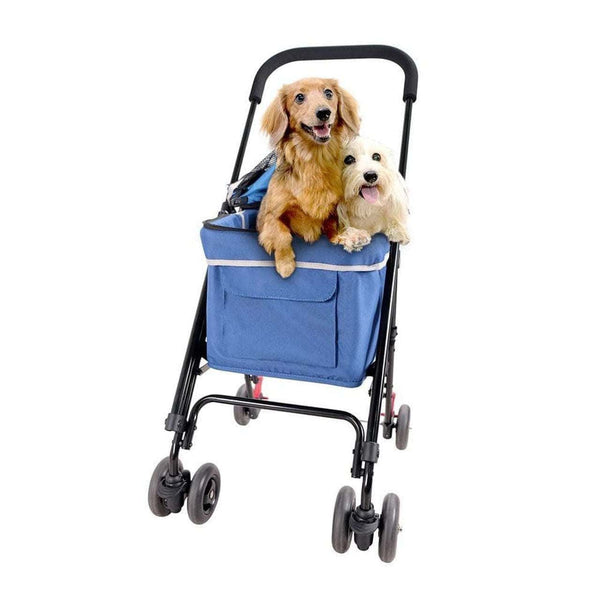 Ibiyaya® Astro Go Lite Dog Pram Pet Strollers Ibiyaya Silver Circle Pets