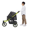 Ibiyaya® The Beast Dog Jogging Stroller | + Exclusive Free Gift Pet Strollers Ibiyaya Silver Circle Pets