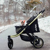 Ibiyaya® The Beast Dog Jogging Stroller | + Exclusive Free Gift Pet Strollers Ibiyaya Silver Circle Pets