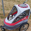 InnoPet Sporty Deluxe Reflector Set Pet Stroller Replacement Part Innopet Silver Circle Pets