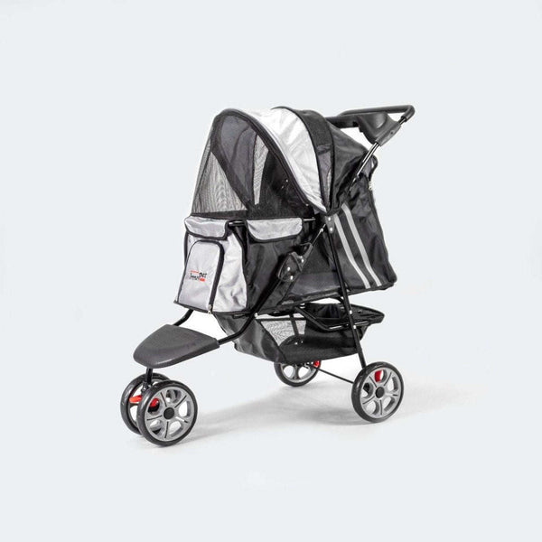 InnoPet® All Terrain Dog Pram Pet Strollers Innopet Silver Circle Pets