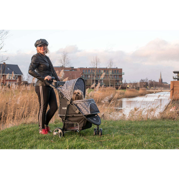 InnoPet® Allure Dog Pram Pet Strollers Innopet Silver Circle Pets